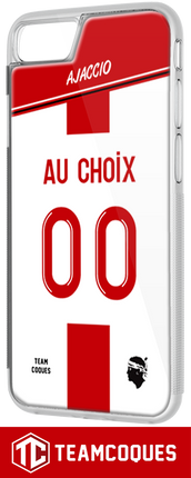 Coque foot AJACCIO ACA personnalisable - TEAMCOQUES