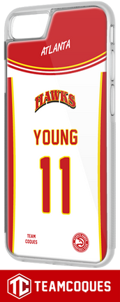 Coque basket NBA ATLANTA HAWKS personnalisable - TEAMCOQUES