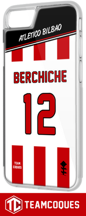 Coque foot ATLETICO BILBAO - flocage 100% personnalisable - iPhone smartphone - TEAMCOQUES