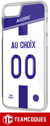Coque foot AUXERRE AJA personnalisable - TEAMCOQUES