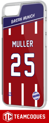 Coque foot BAYERN MUNICH - flocage 100% personnalisable - iPhone smartphone - TEAMCOQUES