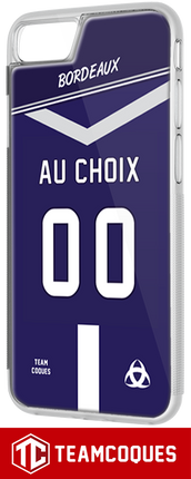 Coque foot BORDEAUX GIRONDINS personnalisable - TEAMCOQUES