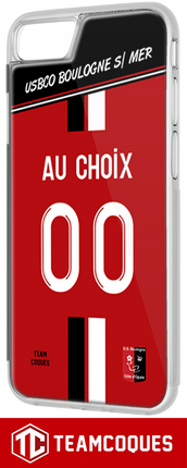 Coque foot BOULOGNE SUR MER - flocage 100% personnalisable - iPhone smartphone - TEAMCOQUES