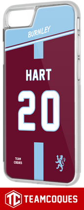 Coque foot BURNLEY - flocage 100% personnalisable - iPhone smartphone - TEAMCOQUES
