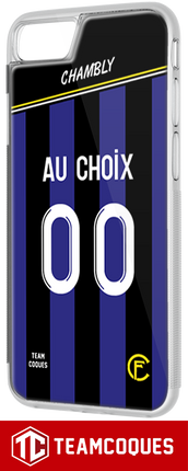 Coque foot CHAMBLY - flocage 100% personnalisable - iPhone smartphone - TEAMCOQUES
