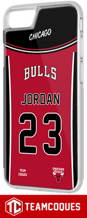 Coque basket NBA CHICAGO BULLS personnalisable - TEAMCOQUES