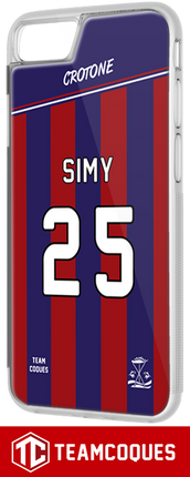 Coque foot CROTONE - flocage 100% personnalisable - iPhone smartphone - TEAMCOQUES