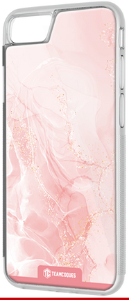 Coque design NUAGE PASTEL ROSE - TEAMCOQUES