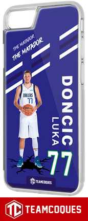 Coque joueur LUKA DONCIC MAVERICKS DALLAS NBA - TEAMCOQUES
