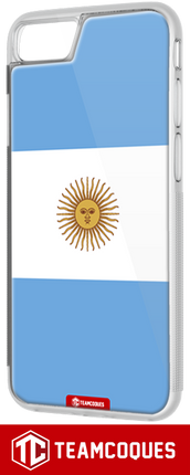 Coque drapeau ARGENTINE 2 personnalisable - TEAMCOQUES