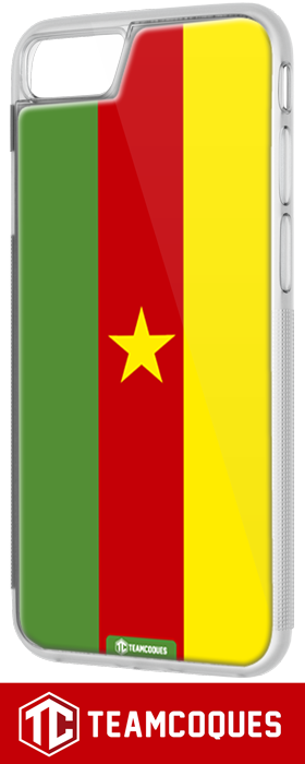 Coque drapeau CAMEROUN 1 personnalisable - TEAMCOQUES