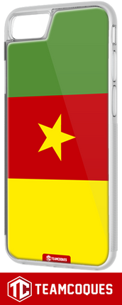Coque drapeau CAMEROUN 2 personnalisable - TEAMCOQUES