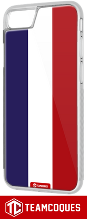 Coque drapeau FRANCE 1 personnalisable - TEAMCOQUES