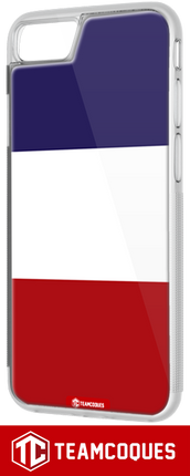 Coque drapeau FRANCE 2 personnalisable - TEAMCOQUES