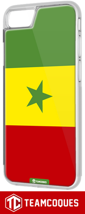 Coque drapeau SENEGAL 2 personnalisable - TEAMCOQUES