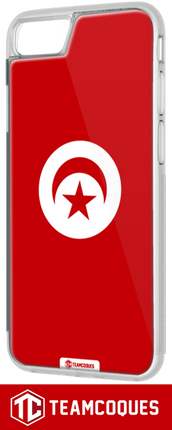 Coque drapeau TUNISIE personnalisable - TEAMCOQUES
