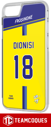 Coque foot FROSINONE - flocage 100% personnalisable - iPhone smartphone - TEAMCOQUES