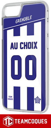 Coque foot GRENOBLE personnalisable - TEAMCOQUES