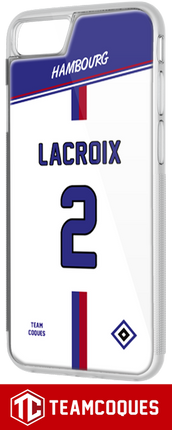 Coque foot HAMBOURG - flocage 100% personnalisable - iPhone smartphone - TEAMCOQUES