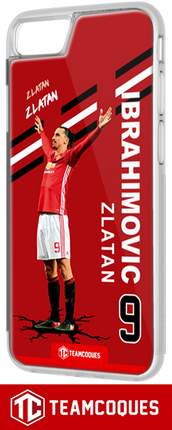 Coque foot ZLATAN IBRAHIMOVIC MANCHESTER - flocage 100% personnalisable - iPhone smartphone - TEAMCOQUES