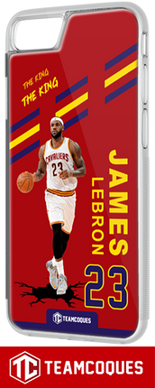Coque joueur LEBRON JAMES CAVALIERS CAVS CLEVELAND NBA - TEAMCOQUES