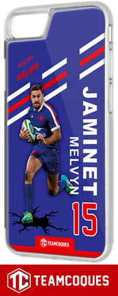 Coque joueur MELVYN JAMINET XV FRANCE - TEAMCOQUES