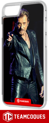Coque design JOHNNY HALLYDAY 1 - iPhone smartphone - TEAMCOQUES