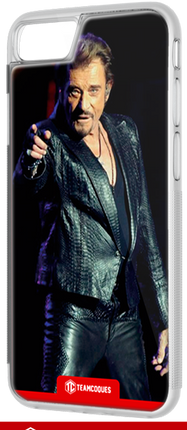 Coque design JOHNNY HALLYDAY 1 - iPhone smartphone - TEAMCOQUES