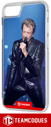 Coque design JOHNNY HALLYDAY 3 - iPhone smartphone - TEAMCOQUES