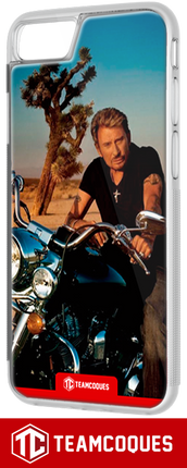 Coque design JOHNNY HALLYDAY 4 - iPhone smartphone - TEAMCOQUES