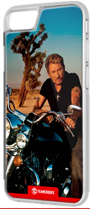 Coque design JOHNNY HALLYDAY 4 - iPhone smartphone - TEAMCOQUES