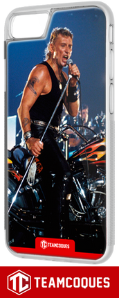 Coque design JOHNNY HALLYDAY 5 - iPhone smartphone - TEAMCOQUES