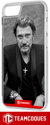 Coque design JOHNNY HALLYDAY 7 - iPhone smartphone - TEAMCOQUES