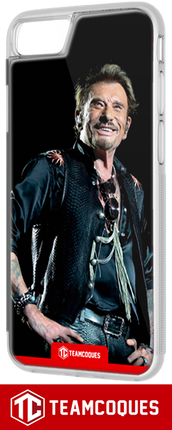 Coque design JOHNNY HALLYDAY 8 - iPhone smartphone - TEAMCOQUES