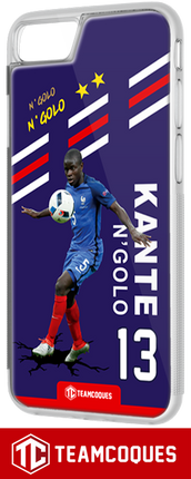 Coque joueur N'GOLO KANTÉ EQUIPE DE FRANCE EDF - TEAMCOQUES
