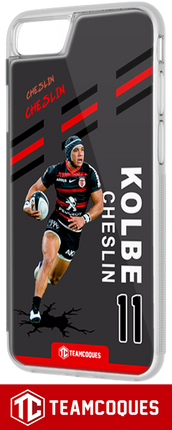 Coque joueur CHESLIN KOLBE TOULOUSE - TEAMCOQUES