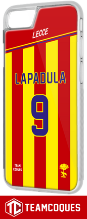Coque foot LECCE - flocage 100% personnalisable - iPhone smartphone - TEAMCOQUES