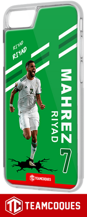Coque foot RIYAD MAHREZ ALGERIE - flocage 100% personnalisable - iPhone smartphone - TEAMCOQUES