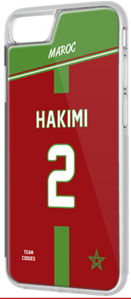 Coque foot MAROC - flocage 100% personnalisable - iPhone smartphone - TEAMCOQUES