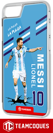 Coque joueur LIONEL LEO MESSI ARGENTINE 2 - TEAMCOQUES