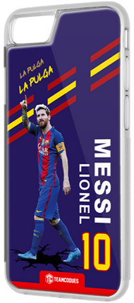 Coque foot LIONEL LEO MESSI BARCELONE - flocage 100% personnalisable - iPhone smartphone - TEAMCOQUES