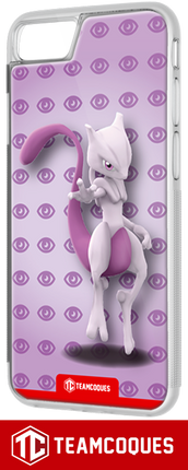 Coque design POKÉMON - MEWTWO - TEAMCOQUES