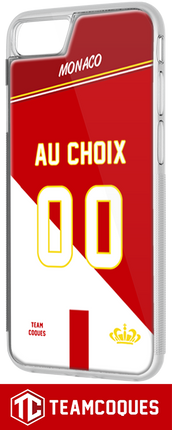 Coque foot MONACO ASM personnalisable - TEAMCOQUES