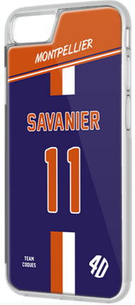 Coque foot MONTPELLIER MHSC personnalisable - TEAMCOQUES