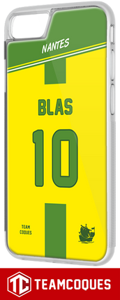 Coque foot NANTES personnalisable - TEAMCOQUES