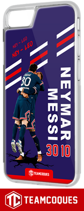 Coque joueur NEYMAR JR & LEO MESSI PARIS PSG - TEAMCOQUES