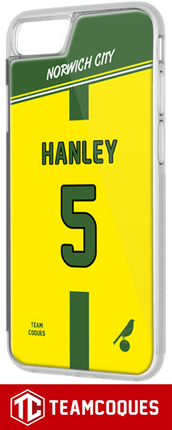 Coque foot NORWICH - flocage 100% personnalisable - iPhone smartphone - TEAMCOQUES