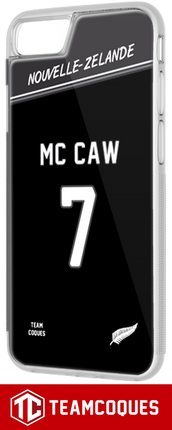 Coque rugby NOUVELLE ZELANDE ALL BLACKS - flocage 100% personnalisable - iPhone smartphone - TEAMCOQUES