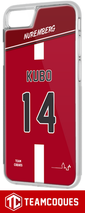 Coque foot NUREMBERG - flocage 100% personnalisable - iPhone smartphone - TEAMCOQUES
