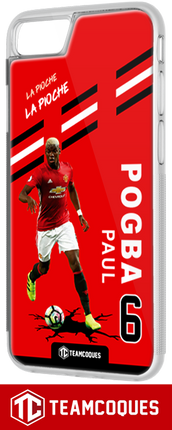 Coque joueur PAUL POGBA MANCHESTER UNITED - TEAMCOQUES